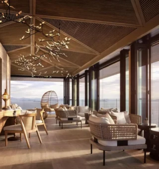 Lobby at Conrad Koh Samui