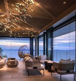 Lobby at Conrad Koh Samui
