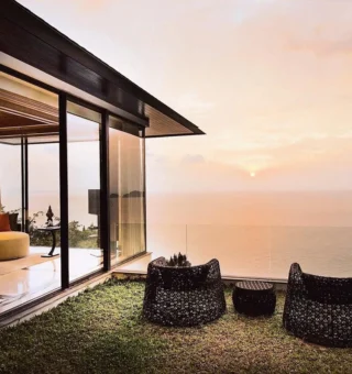 Balcony/terrace at Conrad Koh Samui