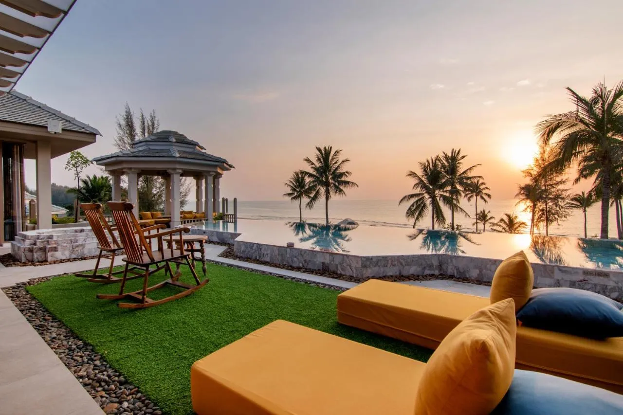 Resort view at Devasom Khao Lak Beach Resort & Villas