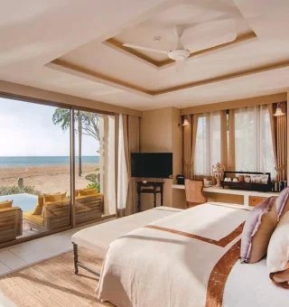 2-Bedroom Beachfront Villa with Pool - View at Devasom Khao Lak Beach Resort & Villas