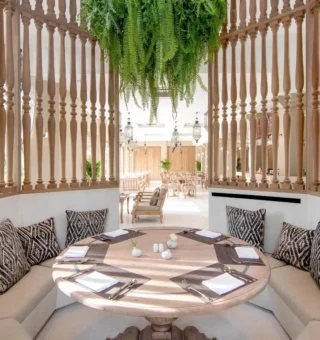 Restaurant at Devasom Khao Lak Beach Resort & Villas