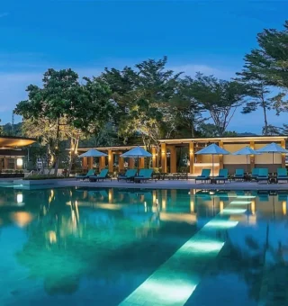 Swimming pool at Dusit Thani Krabi Beach Resort