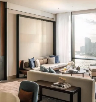 Four Seasons Executive Suite One bedroom - View at Four Seasons Hotel Bangkok at Chao Phraya River