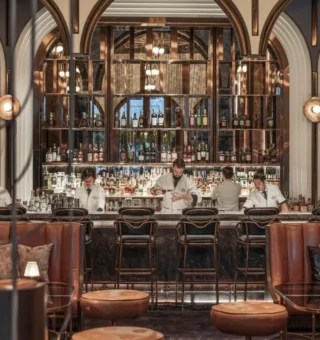 Restaurant at Four Seasons Hotel Bangkok at Chao Phraya River
