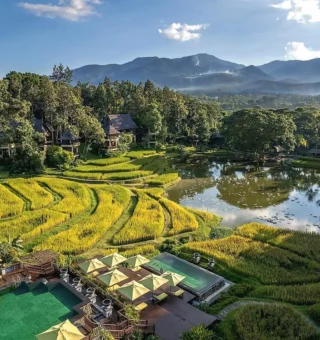 Resort view at Four Seasons Resort Chiang Mai