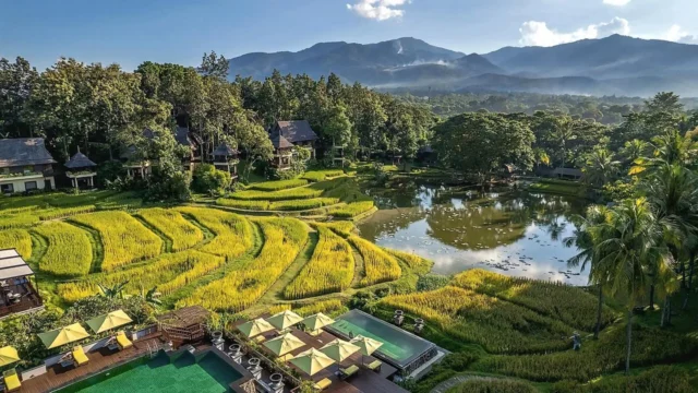 Resort view at Four Seasons Resort Chiang Mai