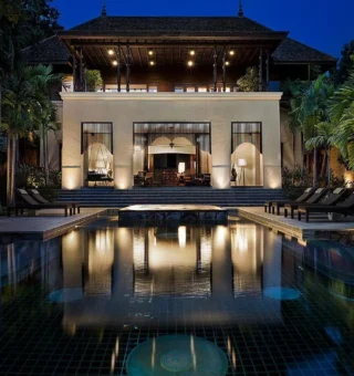 Swimming pool at Four Seasons Resort Chiang Mai