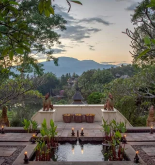 Lobby at Four Seasons Resort Chiang Mai