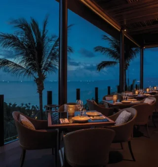 Dining at Four Seasons Resort Koh Samui, Thailand