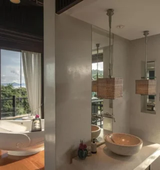 Bathroom at Four Seasons Resort Koh Samui, Thailand