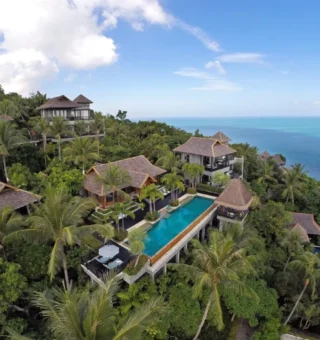 Surrounding environment at Four Seasons Resort Koh Samui, Thailand