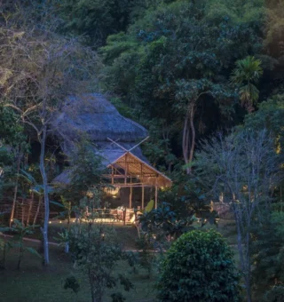 Food and beverages at Four Seasons Tented Camp Golden Triangle