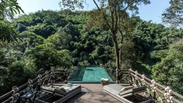 View at Four Seasons Tented Camp Golden Triangle