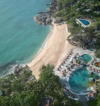 Beach at Garrya Tongsai Bay Samui