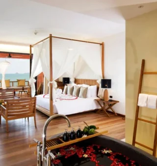 Guest room at Hansar Samui Resort