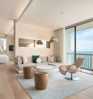 Guest room at Hilton Pattaya