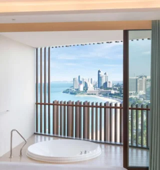 Bathroom at Hilton Pattaya