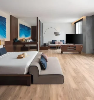 Guest room at Idyllic Concept Resort