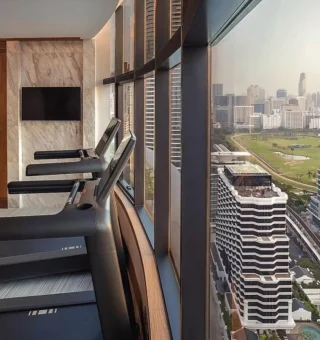 Fitness center at InterContinental Bangkok By IHG
