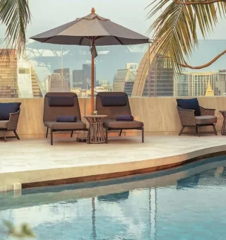 Swimming pool at InterContinental Bangkok By IHG