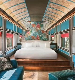 Heritage Railcar 1 Bedroom Villa - Bed at InterContinental Khao Yai Resort By IHG