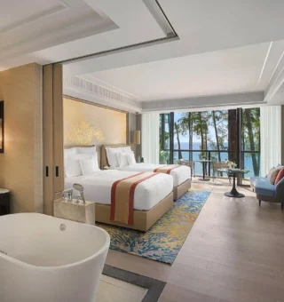 2 Single Premium Club Lounge Access Ocean View - Guestroom at InterContinental Phuket Resort By IHG