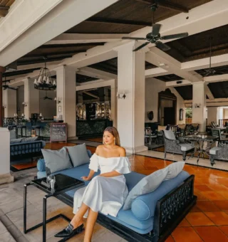 Lobby lounge overlooking the gardens at JW Marriott Phuket Resort & Spa