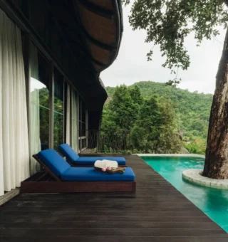 Balcony/terrace at Keemala