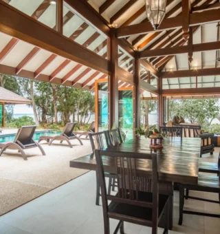 Dining at Koh Jum Beach Villas "A member of Secret Retreats"