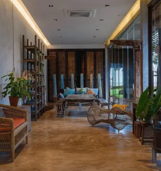 Public areas at La A Natu Bed & Bakery