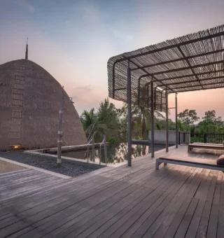 Resort view at La A Natu Bed & Bakery