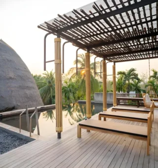 Resort view at La A Natu Bed & Bakery