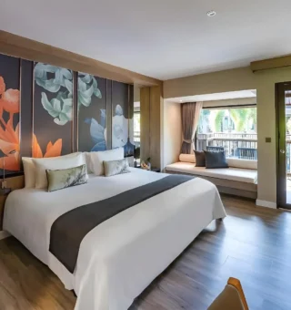 Guest room at La Vela Khao Lak