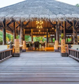 Restaurant at Le Vimarn Cottages & Spa