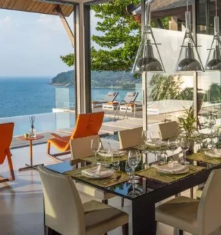 Dining at Malaiwana Villas by Elite Havens