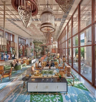 Lobby at Mandarin Oriental, Bangkok