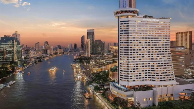 Exterior view at Millennium Hilton Bangkok