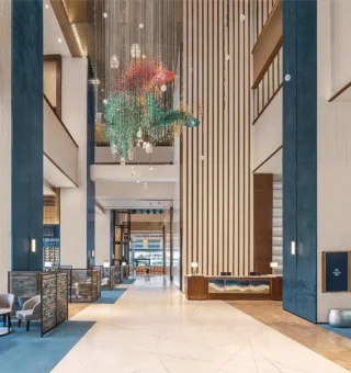 Lobby at Millennium Hilton Bangkok