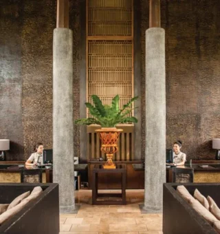 Lobby at Muthi Maya Forest Pool Villa Resort