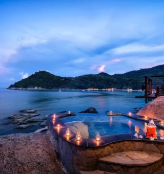 View at Panviman Resort Koh Phangan