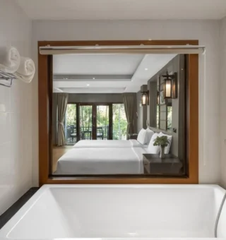 Bathroom at Panviman Resort Koh Phangan