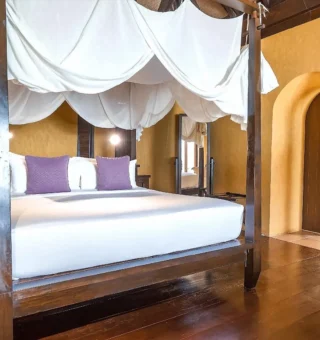 Beach Front Pool Villa - Room plan at Paradee