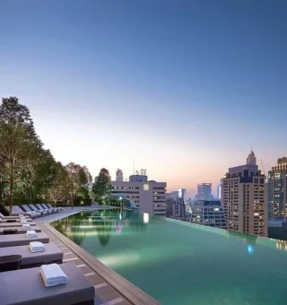 Swimming pool at Park Hyatt Bangkok