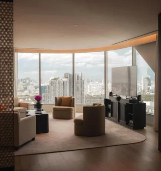 View at Park Hyatt Bangkok