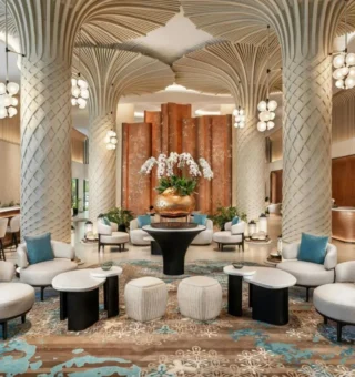 Lobby at Pattaya Marriott Resort and Spa