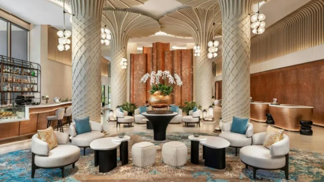 Lobby at Pattaya Marriott Resort and Spa