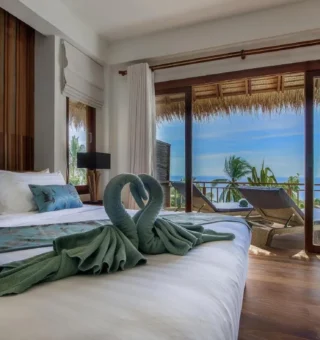 Guest room at Phandara Luxury Pool Villas