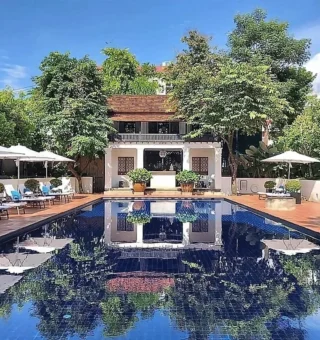 Swimming pool [outdoor] at Rachamankha Hotel