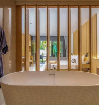 Bathroom at Ramada Resort by Wyndham Khao Lak